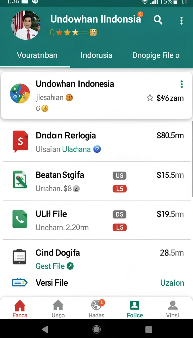 Alur unduhan aplikasi di pilarhoki